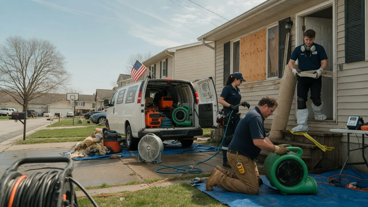 Water Damage Restoration in Sulphur, LA near me